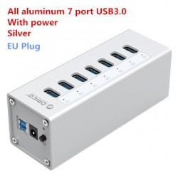 Orico A3H7 A3H10 A3H4 - aluminum high-speed splitter - 7-port - USB 3.0Hubs