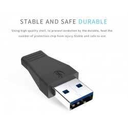 Robotsky - USB 3.0 para adaptador fêmea tipo C - conversor