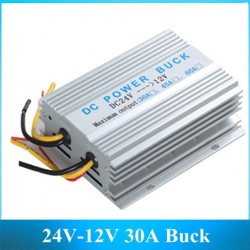 Car inverter 24V to 12V 30A converter - power supply transformerInverters