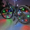 Roda de bicicleta falou luz - aviso Lâmpada LED - impermeável - TL2411
