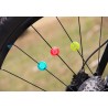 Roda de bicicleta falou luz - aviso Lâmpada LED - impermeável - TL2411