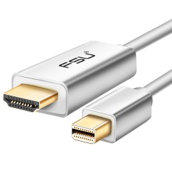 Mini DisplayPort DP para adaptador HDMI - cabo para Apple Macbook Pro Air - 1.8m 3m