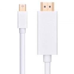Mini DisplayPort DP para adaptador HDMI - cabo para Apple Macbook Pro Air - 1.8m 3m