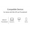 Mini DisplayPort DP para adaptador HDMI - cabo para Apple Macbook Pro Air - 1.8m 3m