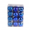 bolas de árvore de Natal - 24 peças