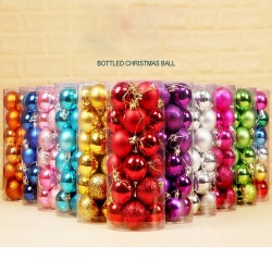 bolas de árvore de Natal - 24 peças
