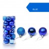 bolas de árvore de Natal - 24 peças