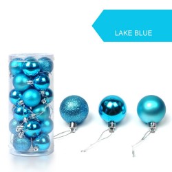 bolas de árvore de Natal - 24 peças