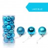 bolas de árvore de Natal - 24 peças