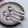 Teaspoon prata decorativa - café e sobremesas 5 peças