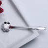 Teaspoon prata decorativa - café e sobremesas 5 peças