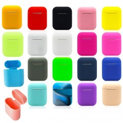 Caso de fones de ouvido de silicone macio - caixa de capa protetora