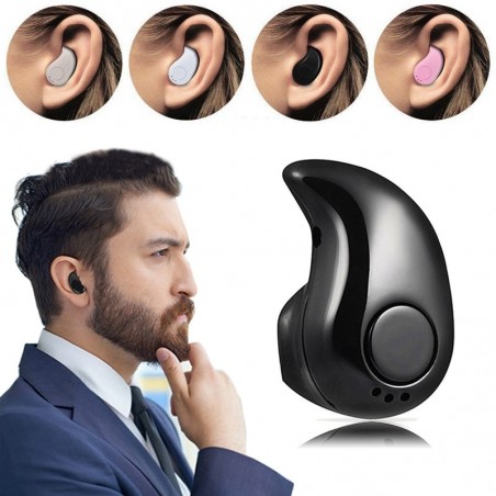 Mini fone de ouvido Bluetooth sem fio - fone de ouvido em orelha