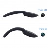 Bluetooth sem fio Arc Touch mouse - 1200DPI - óptico - dobrável