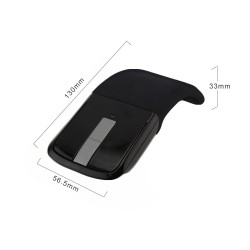 Bluetooth sem fio Arc Touch mouse - 1200DPI - óptico - dobrável