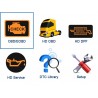 Car & truck OBD2 scanner - leitor de código HD V500 - dual-use - ferramenta de diagnóstico