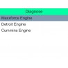Car & truck OBD2 scanner - leitor de código HD V500 - dual-use - ferramenta de diagnóstico