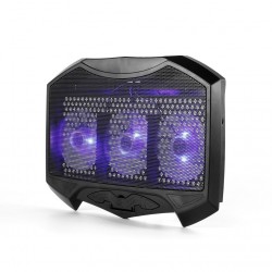 Modos H1 3 - 3 ventiladores - 2 USB - portátil refrigerando pad - stand