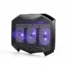 Modos H1 3 - 3 ventiladores - 2 USB - portátil refrigerando pad - stand