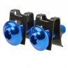 Parafusos universais da motocicleta - grampos de fixação da velocidade da lança - parafusos de carenagem - M6 10 * 6mm 10 peças
