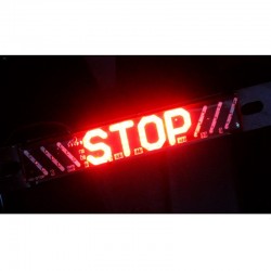 Luz LED da cauda da motocicleta - indicador STOP - luzes de giro
