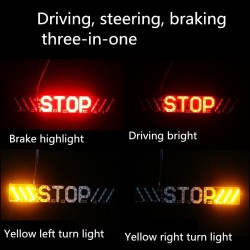 Luz LED da cauda da motocicleta - indicador STOP - luzes de giro