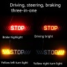 Luz LED da cauda da motocicleta - indicador STOP - luzes de giro