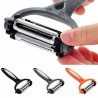 Ferramenta de cozinha rotativa de 360 graus multifuncional - descascador para legumes e frutas - grater - slicer