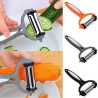 Ferramenta de cozinha rotativa de 360 graus multifuncional - descascador para legumes e frutas - grater - slicer