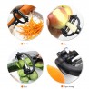 Ferramenta de cozinha rotativa de 360 graus multifuncional - descascador para legumes e frutas - grater - slicer