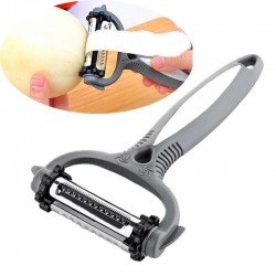 Ferramenta de cozinha rotativa de 360 graus multifuncional - descascador para legumes e frutas - grater - slicer