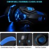 PC780 - auscultadores de jogos - fone de ouvido com fio com microfone & Led