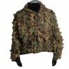 terno de caça com folhas 3D - conjunto de camuflagem