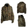 terno de caça com folhas 3D - conjunto de camuflagem