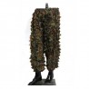 terno de caça com folhas 3D - conjunto de camuflagem