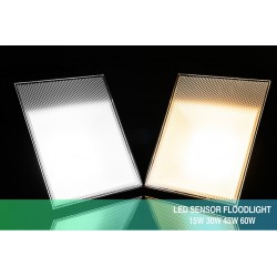 15W 30W 45W 60W / AC220V / SMD2835 LED flood light with adjustable motion sensorFloodlights