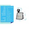15W 30W 45W 60W / AC220V / SMD2835 LED flood light with adjustable motion sensorFloodlights