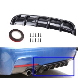 Carro universal spoiler chassis fin - pára-choques traseiro