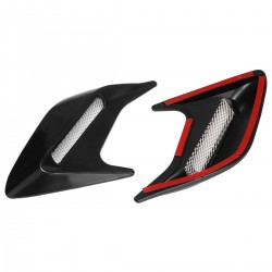 Car side vents - air flow fender - decorative sticker 2 piecesStyling parts