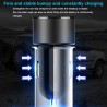 Carregador de carro USB universal 3.6A duplo com display LED