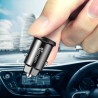 Mini 3.1A carregador de carro rápido universal com USB dual