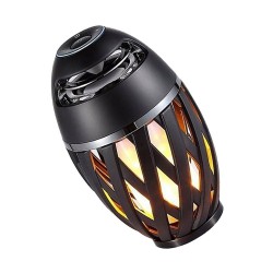 Alto-falante de toque Bluetooth sem fio com luzes de cintilação LED