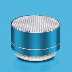 Bluetooth sem fio mini alto-falante com LED - super baixo