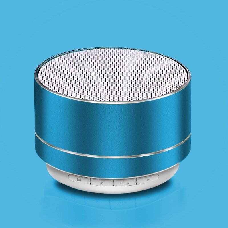 Bluetooth sem fio mini alto-falante com LED - super baixo