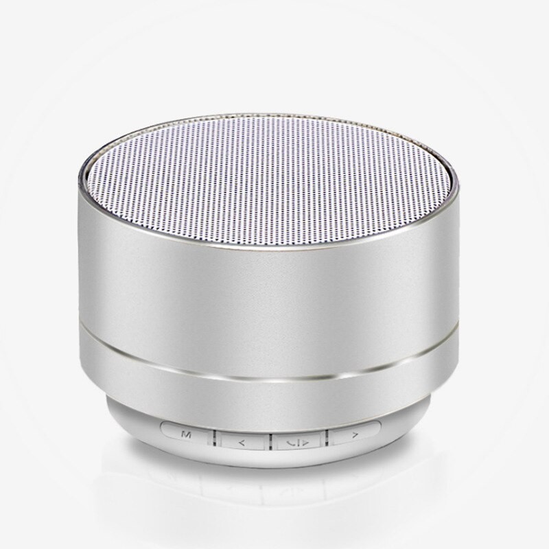 Bluetooth sem fio mini alto-falante com LED - super baixo