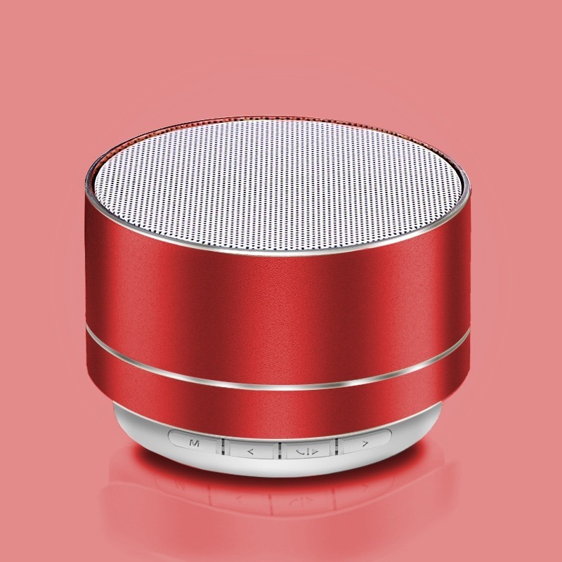 Bluetooth sem fio mini alto-falante com LED - super baixo