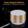 Bluetooth sem fio mini alto-falante com LED - super baixo