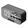 G5 wireless Bluetooth speaker with mirror LED alarm clock - support TF cardBluetooth speakers