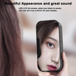 G5 wireless Bluetooth speaker with mirror LED alarm clock - support TF cardBluetooth speakers