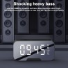 G5 wireless Bluetooth speaker with mirror LED alarm clock - support TF cardBluetooth speakers